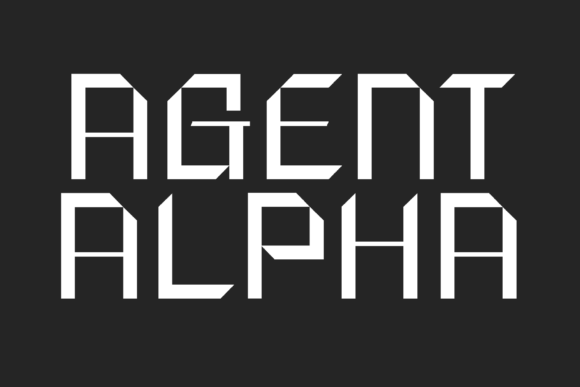 Agent Alpha: The Sharp Typeface for Sophisticated Brand Identity