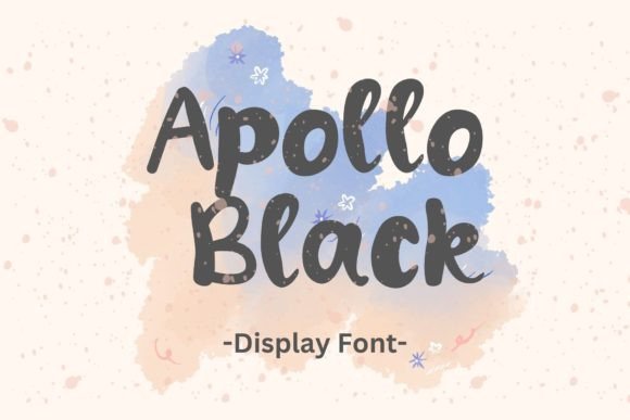 Apollo Black: The Premium Display Typeface for High-Impact Campaigns