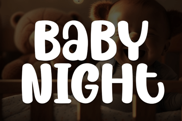 Baby Night: The Playful Display Font for Modern Editorial Design
