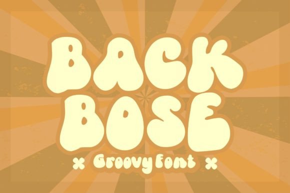 Back Bose: A Retro Display Typeface for Modern Editorial Design