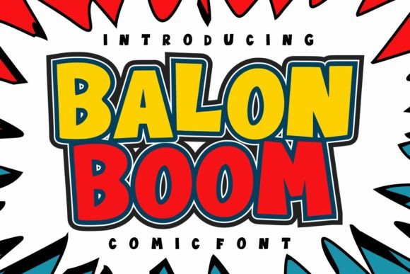 Balon Boom: The Playful Display Typeface for High-Impact Campaigns