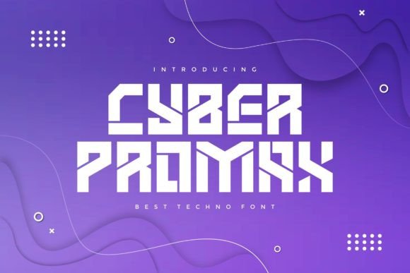 Cyber Promax: The Bold Display Font for Modern Branding