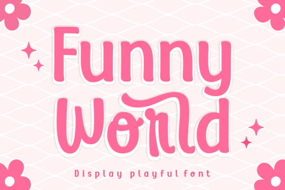 Funny World: The Playful Display Font for Quirky Brand Identity