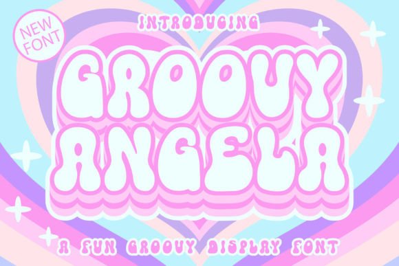 Groovy Angela: The Retro Display Font for Handmade Creators