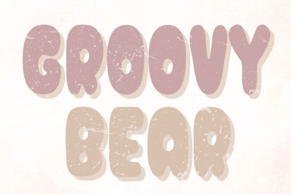 Groovy Bear: The Perfect Handwritten Display Font for Campaigns