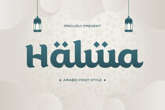 Halwa: The Modern Arabic Display Font for Web Design