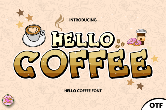 Hello Coffee Typeface: The Display Font for Engaging Visual Content