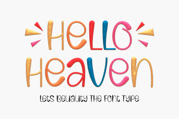 Hello Heaven: The Quirky Display Font You Need