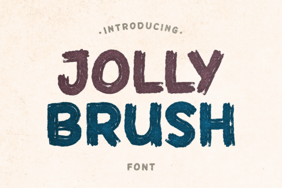 Jolly Brush: The Exquisite Display Font for Modern Branding