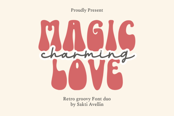 Magic Love Charming: The Retro Duo Font for Handmade Creators