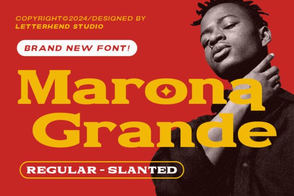 Marona Grande: The Display Typeface for Modern Editorial Design