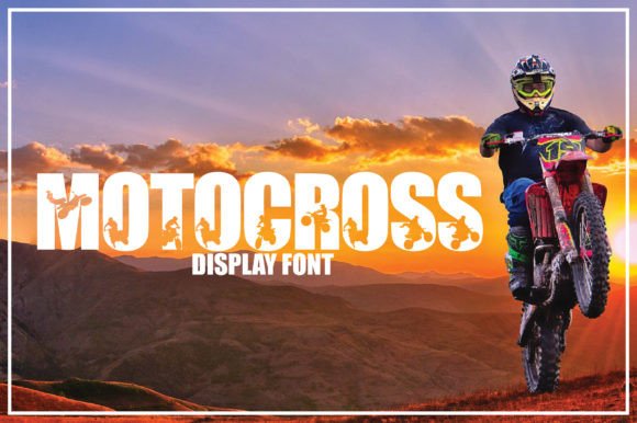 Motocross: The Fun Display Font for Creative Web Projects