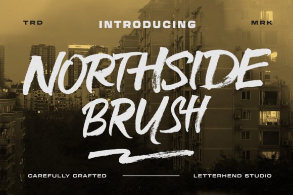 Northside Brush: A Premium Display Typeface for Editorial Design