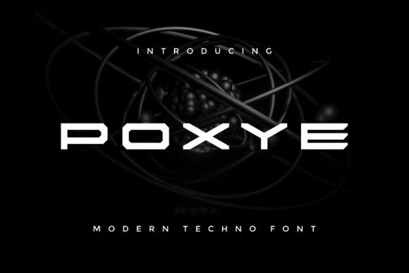 Poxye: The Bold Display Font for Modern Business Branding
