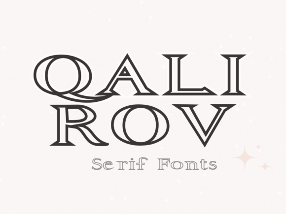 Qalirov: The Quirky Display Font for Playful Brand Identity