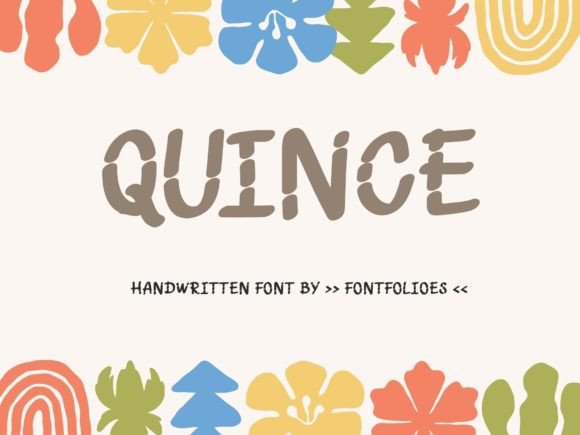 Quince Display Font Review for Handmade Creators