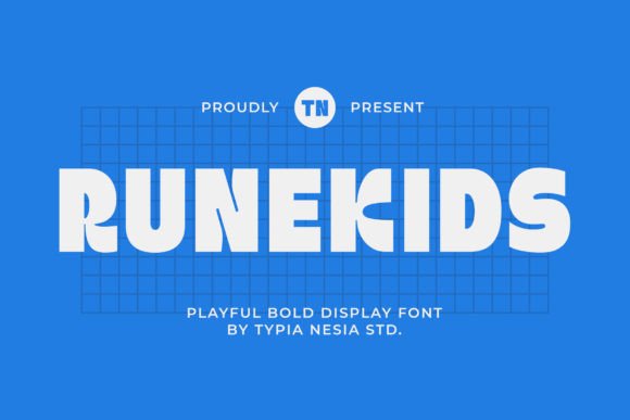 Runekids: A Magical Display Font for Creative Makers