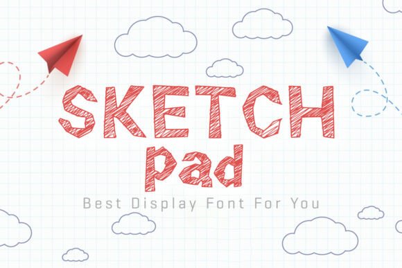 Sketch Pad: The Eccentric Display Font for Handmade Brands