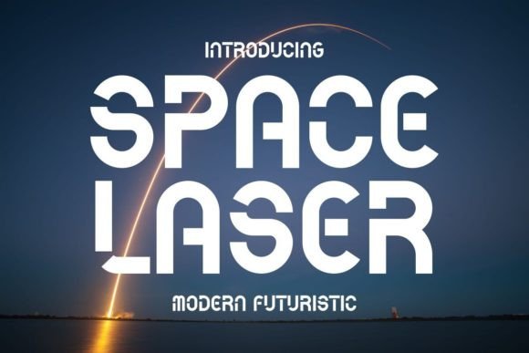 Space Laser: The Futuristic Typeface for Modern Branding