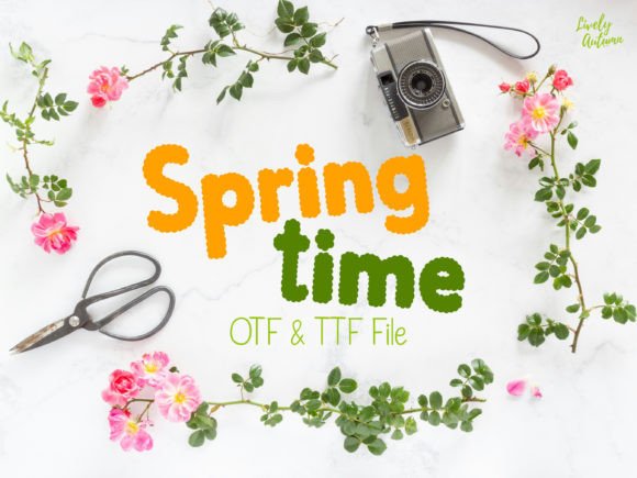 Springtime Font: The Perfect Typeface for Fresh Brand Identity