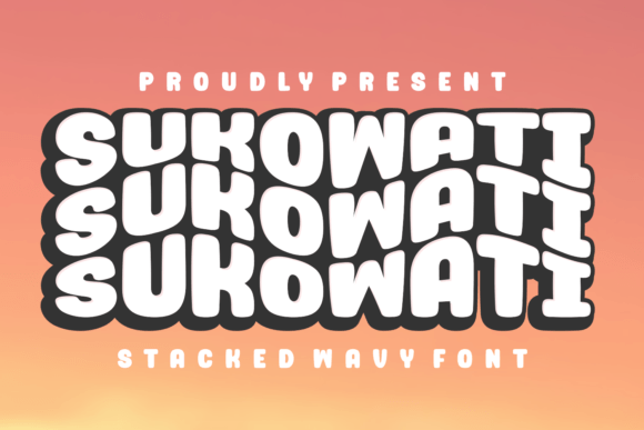Sukowati Font: A Bold Display Typeface for Vintage Branding